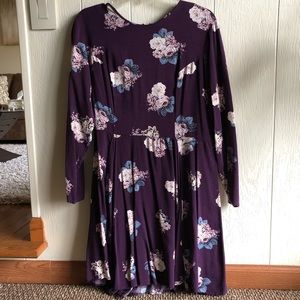 Long Sleeve Floral Dress